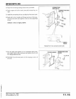 2001-2014 Honda BF/BFP8D, BF/BFP9.9D Outboards Shop Manual, Page 191