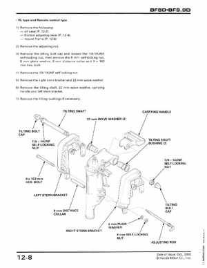 2001-2014 Honda BF/BFP8D, BF/BFP9.9D Outboards Shop Manual, Page 208