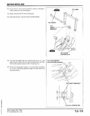 2001-2014 Honda BF/BFP8D, BF/BFP9.9D Outboards Shop Manual, Page 215