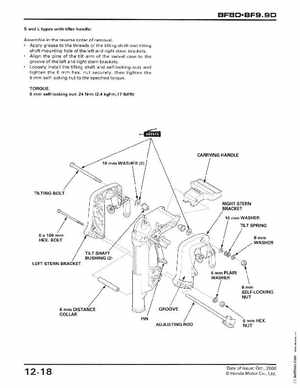 2001-2014 Honda BF/BFP8D, BF/BFP9.9D Outboards Shop Manual, Page 218