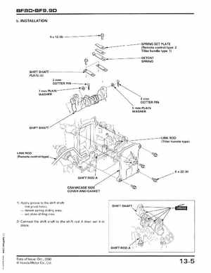 2001-2014 Honda BF/BFP8D, BF/BFP9.9D Outboards Shop Manual, Page 223