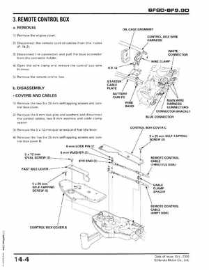 2001-2014 Honda BF/BFP8D, BF/BFP9.9D Outboards Shop Manual, Page 229