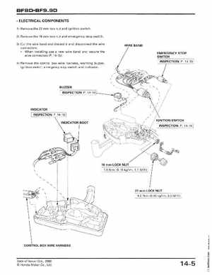 2001-2014 Honda BF/BFP8D, BF/BFP9.9D Outboards Shop Manual, Page 230