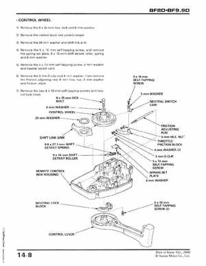 2001-2014 Honda BF/BFP8D, BF/BFP9.9D Outboards Shop Manual, Page 233