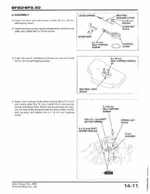 2001-2014 Honda BF/BFP8D, BF/BFP9.9D Outboards Shop Manual, Page 236