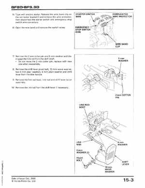 2001-2014 Honda BF/BFP8D, BF/BFP9.9D Outboards Shop Manual, Page 245