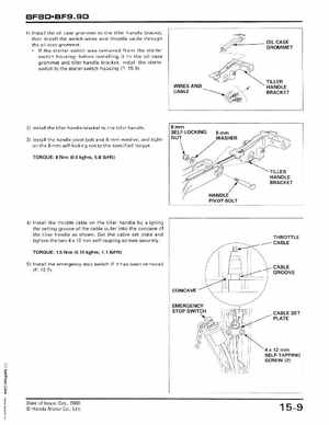 2001-2014 Honda BF/BFP8D, BF/BFP9.9D Outboards Shop Manual, Page 251