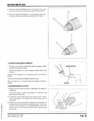 2001-2014 Honda BF/BFP8D, BF/BFP9.9D Outboards Shop Manual, Page 261
