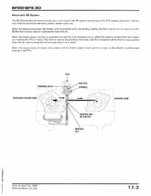 2001-2014 Honda BF/BFP8D, BF/BFP9.9D Outboards Shop Manual, Page 291