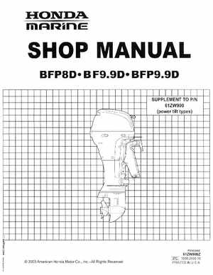 2001-2014 Honda BF/BFP8D, BF/BFP9.9D Outboards Shop Manual, Page 297