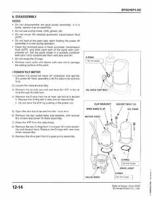 2001-2014 Honda BF/BFP8D, BF/BFP9.9D Outboards Shop Manual, Page 336