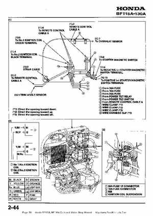 Honda BF115A, BF130A Outboard Motors Shop Manual., Page 50