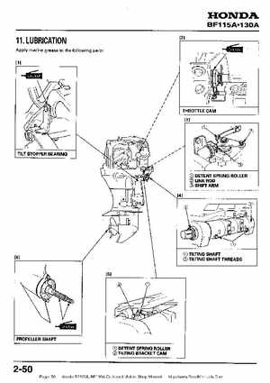 Honda BF115A, BF130A Outboard Motors Shop Manual., Page 56