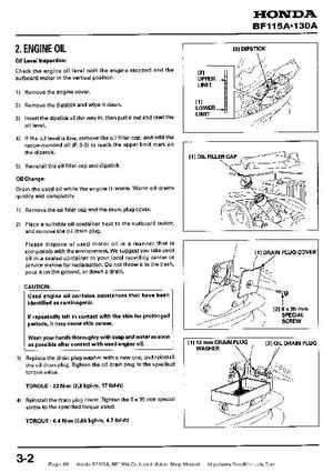 Honda BF115A, BF130A Outboard Motors Shop Manual., Page 60