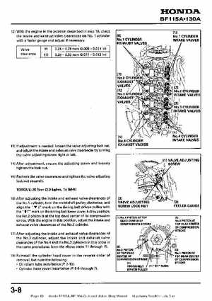 Honda BF115A, BF130A Outboard Motors Shop Manual., Page 66