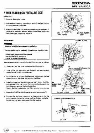 Honda BF115A, BF130A Outboard Motors Shop Manual., Page 67