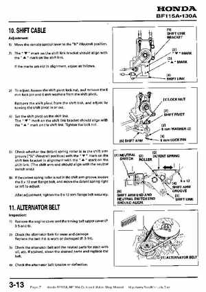 Honda BF115A, BF130A Outboard Motors Shop Manual., Page 71