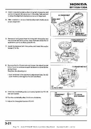 Honda BF115A, BF130A Outboard Motors Shop Manual., Page 79