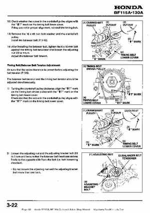 Honda BF115A, BF130A Outboard Motors Shop Manual., Page 80