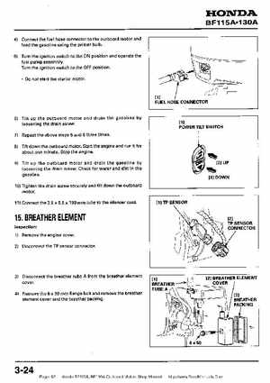 Honda BF115A, BF130A Outboard Motors Shop Manual., Page 82