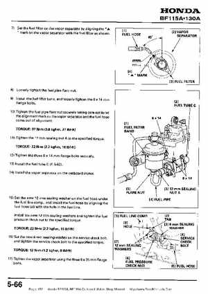 Honda BF115A, BF130A Outboard Motors Shop Manual., Page 152