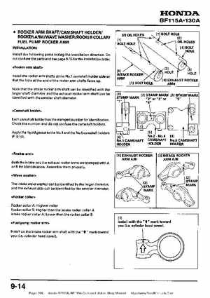 Honda BF115A, BF130A Outboard Motors Shop Manual., Page 208