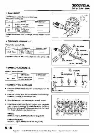 Honda BF115A, BF130A Outboard Motors Shop Manual., Page 212