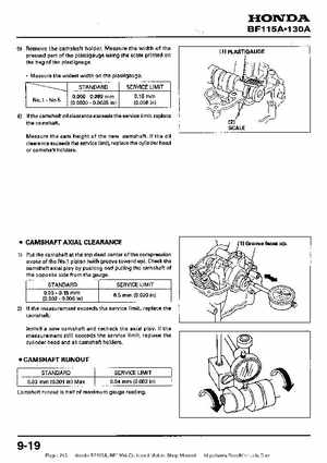 Honda BF115A, BF130A Outboard Motors Shop Manual., Page 213