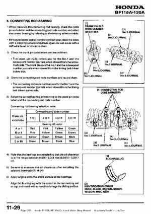 Honda BF115A, BF130A Outboard Motors Shop Manual., Page 252