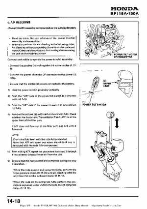 Honda BF115A, BF130A Outboard Motors Shop Manual., Page 325