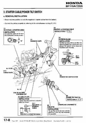 Honda BF115A, BF130A Outboard Motors Shop Manual., Page 357