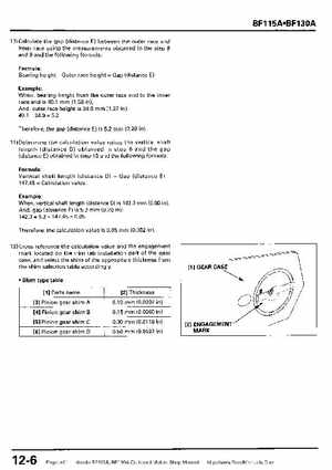 Honda BF115A, BF130A Outboard Motors Shop Manual., Page 401