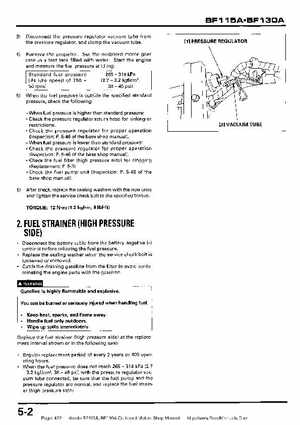 Honda BF115A, BF130A Outboard Motors Shop Manual., Page 422