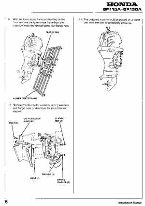 Honda BF115A, BF130A Outboard Motors Shop Manual., Page 437