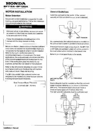 Honda BF115A, BF130A Outboard Motors Shop Manual., Page 440