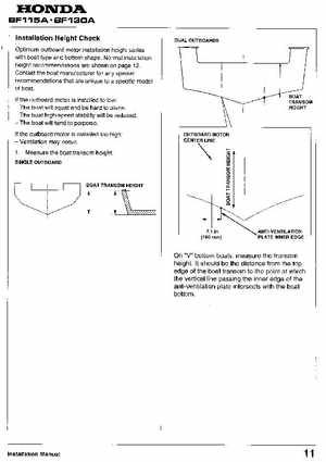 Honda BF115A, BF130A Outboard Motors Shop Manual., Page 442