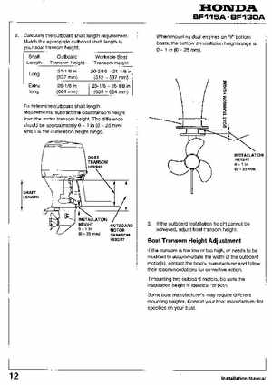 Honda BF115A, BF130A Outboard Motors Shop Manual., Page 443