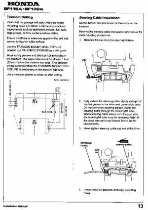 Honda BF115A, BF130A Outboard Motors Shop Manual., Page 444