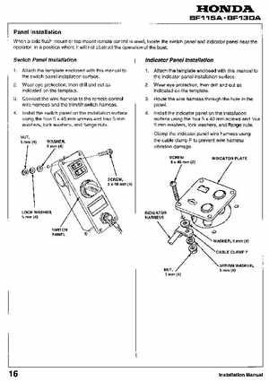 Honda BF115A, BF130A Outboard Motors Shop Manual., Page 447