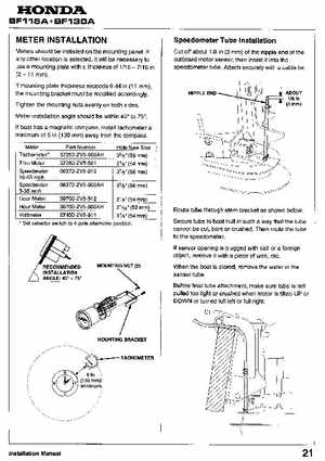 Honda BF115A, BF130A Outboard Motors Shop Manual., Page 452