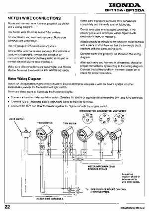 Honda BF115A, BF130A Outboard Motors Shop Manual., Page 453