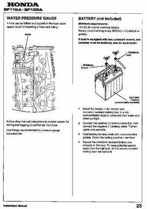 Honda BF115A, BF130A Outboard Motors Shop Manual., Page 454