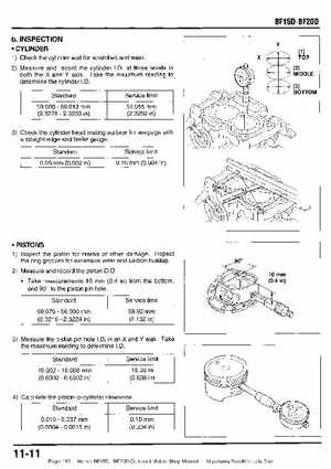 Honda BF15D BF20D Outboard Motors Shop Manual., Page 193