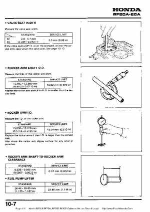 Honda BF20A-BF25A, BF25D-BF30D Outboard Motors Shop Manual., Page 110