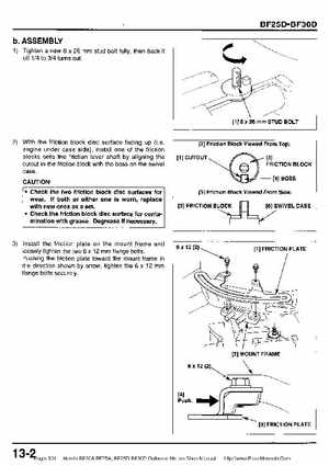 Honda BF20A-BF25A, BF25D-BF30D Outboard Motors Shop Manual., Page 301