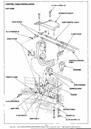 Honda BF20A-BF25A, BF25D-BF30D Outboard Motors Shop Manual., Page 354