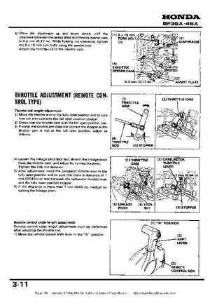 Honda BF35A-BF45A Outboard Motors Shop Manual., Page 56