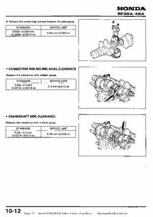 Honda BF35A-BF45A Outboard Motors Shop Manual., Page 127