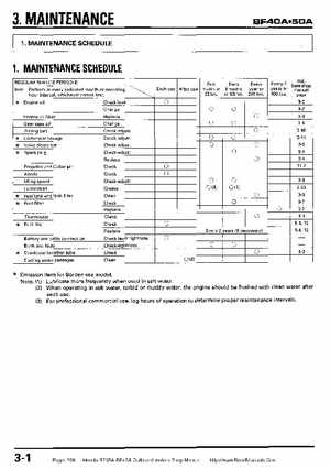 Honda BF35A-BF45A Outboard Motors Shop Manual., Page 268