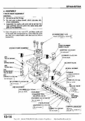 Honda BF35A-BF45A Outboard Motors Shop Manual., Page 413